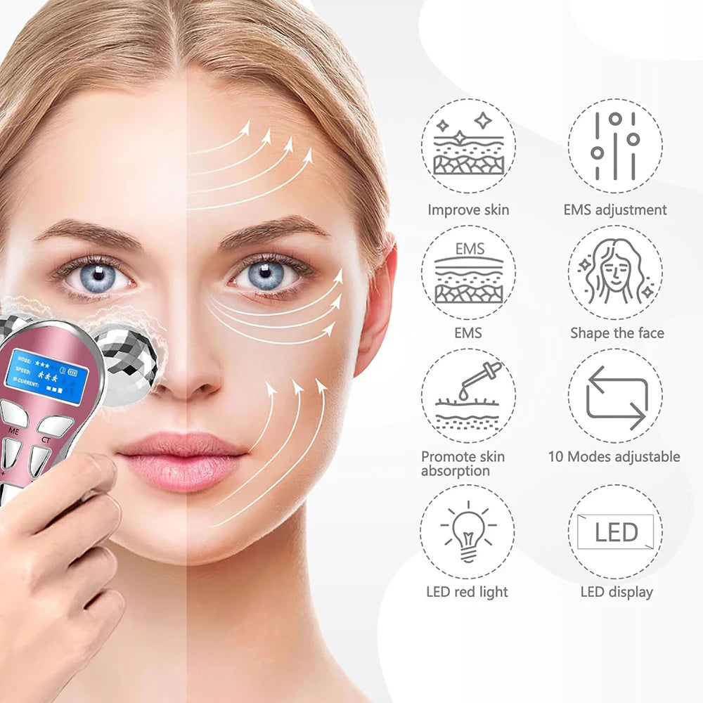 EMS Face Massager Roller