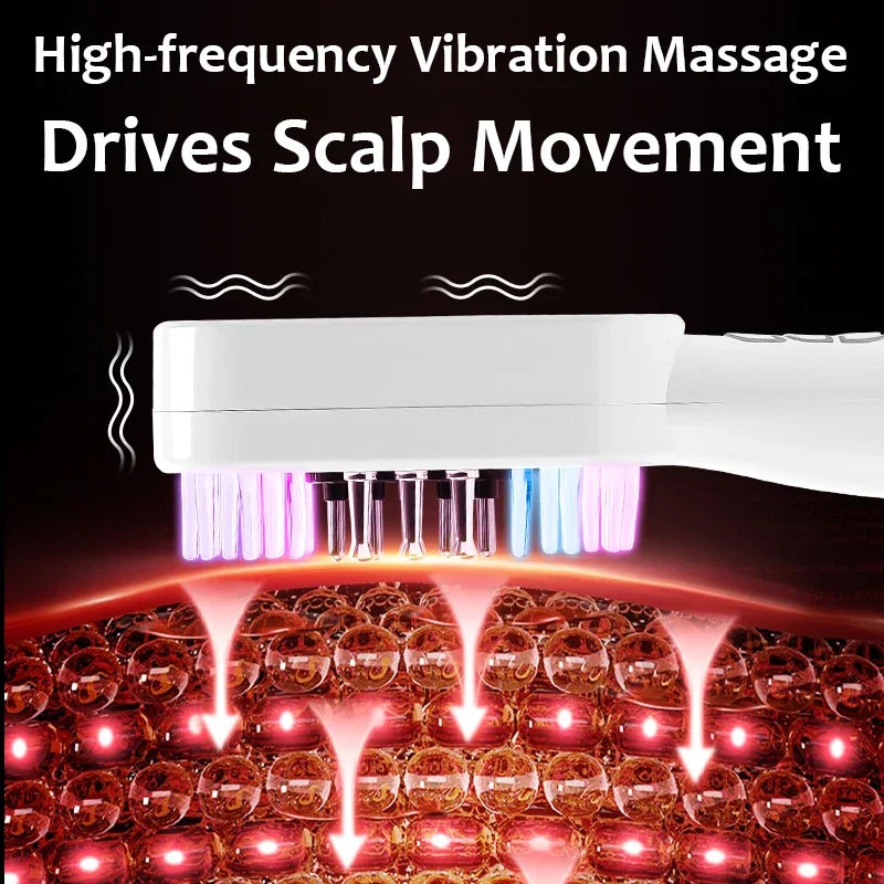 Electric Vibration Massage Comb