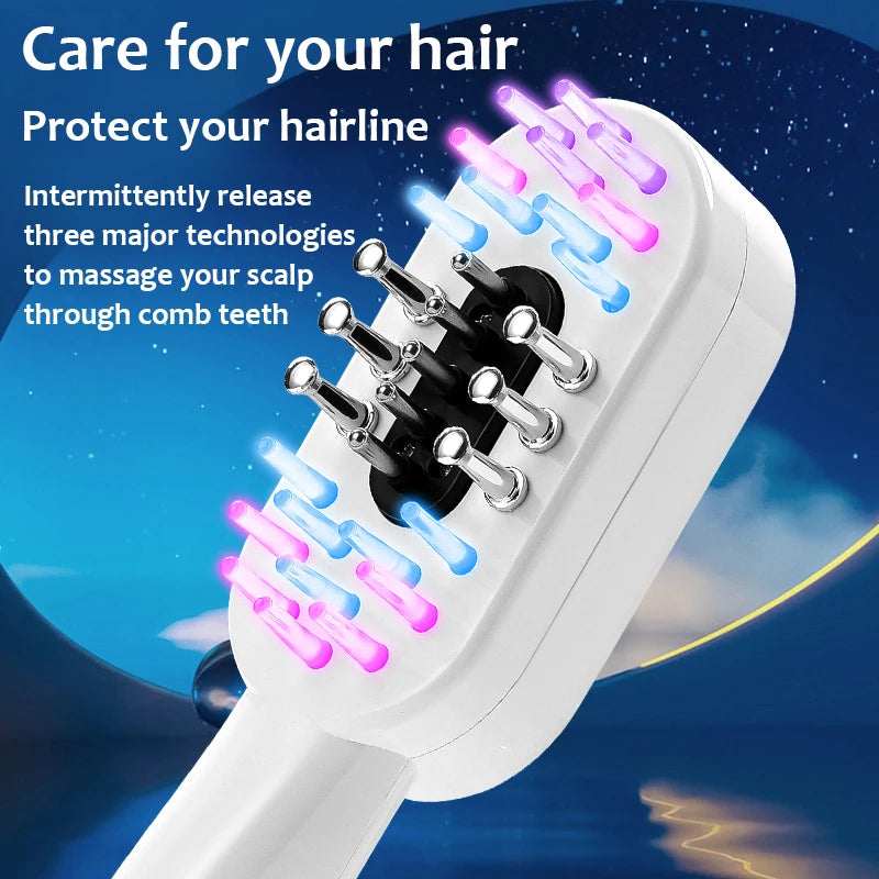 Electric Vibration Massage Comb