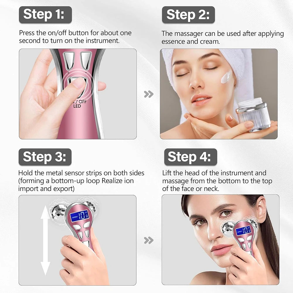 EMS Face Massager Roller