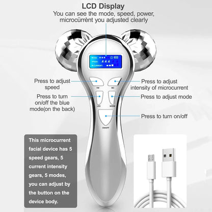 EMS Face Massager Roller