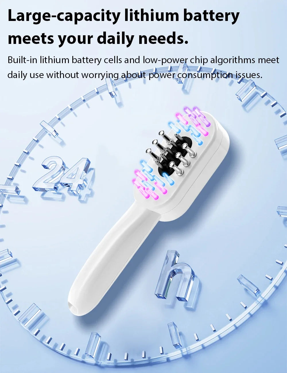 Electric Vibration Massage Comb